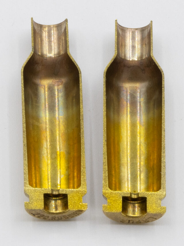 cut brass casing