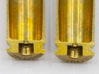 cut brass casing